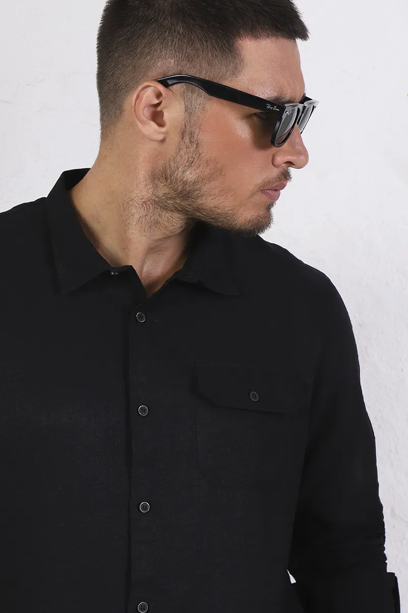 Camisa de Botão Manga Longa | SAKA CS32333 - Sakapraia